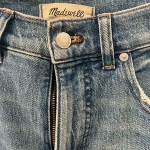 Madewell 90 ‘s straight Blue Denim